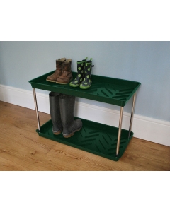2 Tier Boot Tray Green