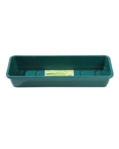 Narrow Garden Tray Green Without Holes