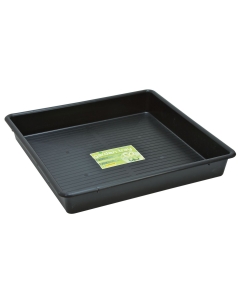 80cm Square Tray Black