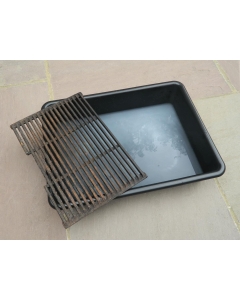 Classic Rectangular Barbecue Grill Soaker Tray