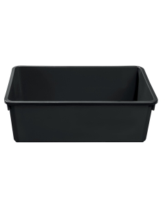 Deep Root Garden/Seed Tray Black Without Holes