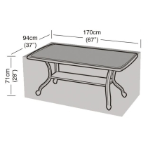 6 Seater Rectangular Table Cover