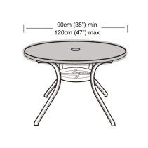 4-6 Seater Round Table Top Cover