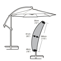 Sail Parasol Cover