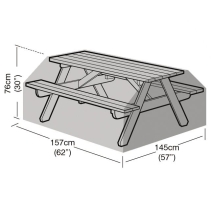 6 Seater Picnic Table Cover