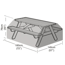 8 Seater Picnic Table Cover