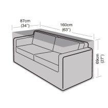 2 Seater Small Sofa Cover