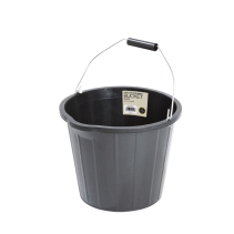 3 Gallon Builders Bucket Black