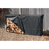 2m Log Store With Cover