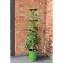 Self Watering Grow Pot Tower Green