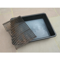 Classic Rectangular Barbecue Grill Soaker Tray