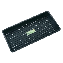 Super Size Seed Tray Black With Holes