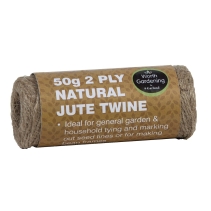 50g 2 Ply Natural Jute Twine