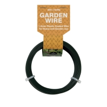 50m Garden Wire 1.2mm Plastic Coated 