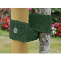 5m x 5cm Green Jute Webbing Tree Tie (1)
