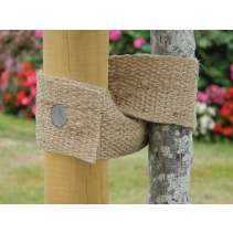 5m x 5cm Natural Jute Webbing Tree Tie (Loose)