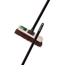 Medium Bass Broom 28cm (11in) with Steel Handle
