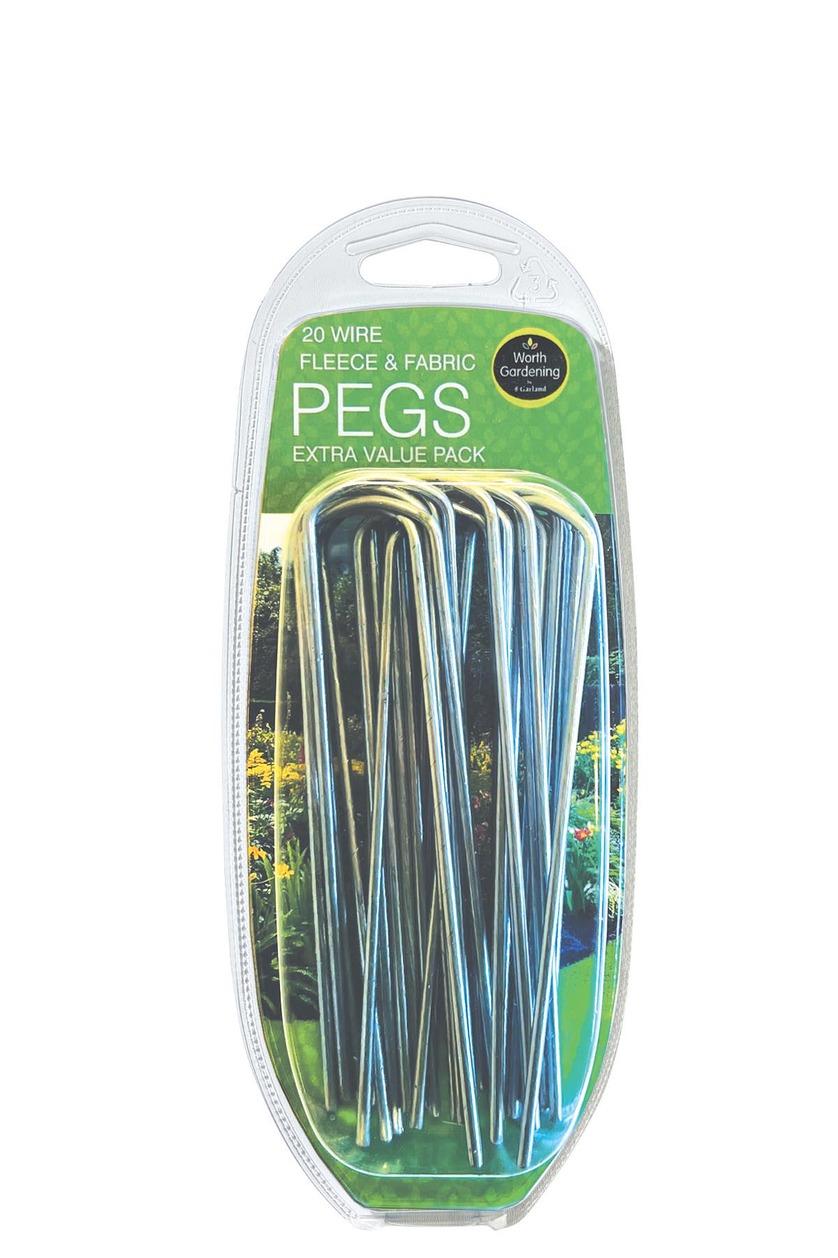 Wire Fleece & Fabric Pegs Etra Value Pack