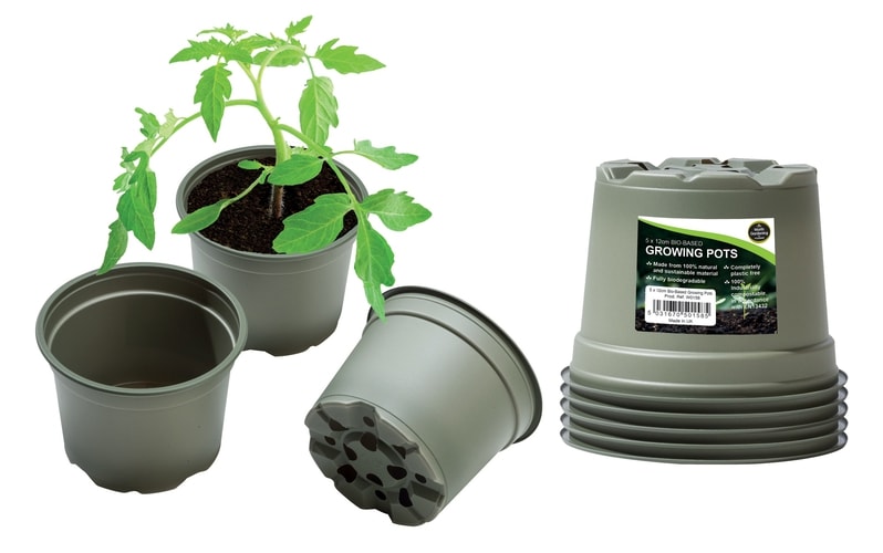 New Bio-Based Growing Pots